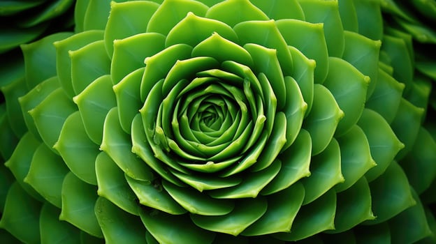 geometry plant macro background photo