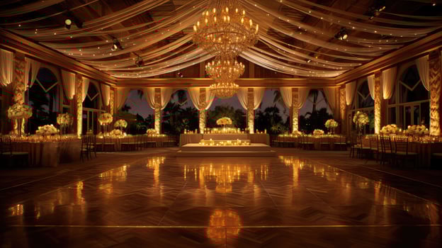 elegance dance floor lighting photo