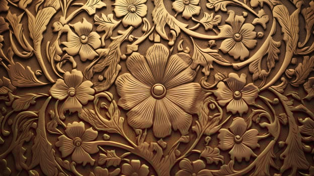 floral metal plate photo