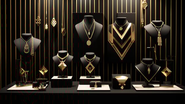 earrings geometric gold photo