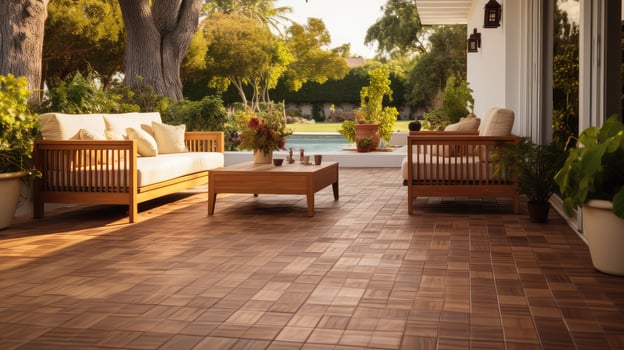 relaxation wood tile photo