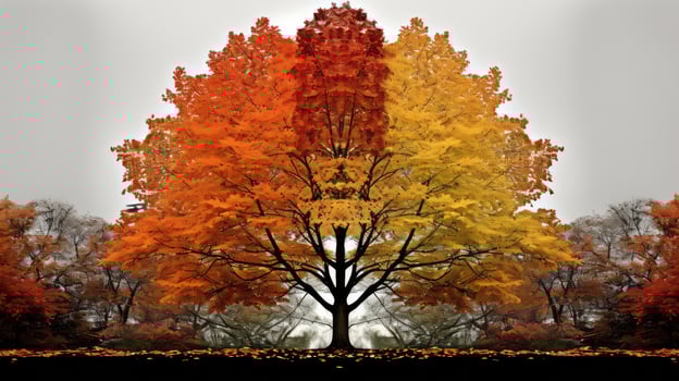 maple tree 4 seasons photo