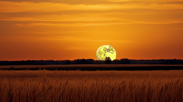 photograph moon yellow photo