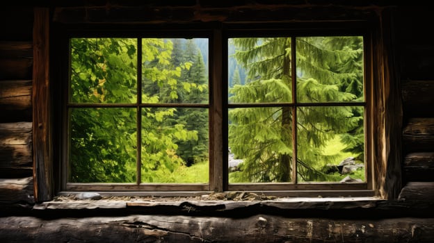 charming wood window photo