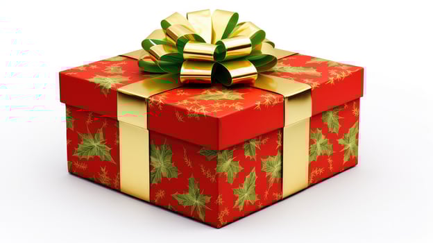 wrapped christmas gift clipart photo