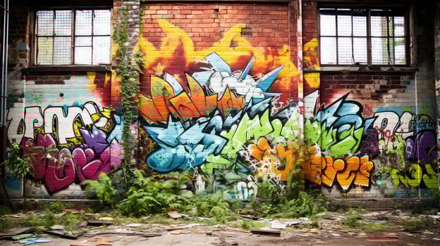 tags abandoned wall photo