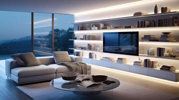 room smart lighting photo