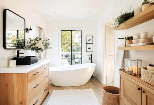 Creating a Relaxing and Inviting Space Designing a Bathroom Oasis in Your Home photo