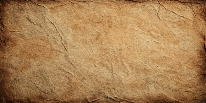 aged vintage textured paper background with wrinkles photo