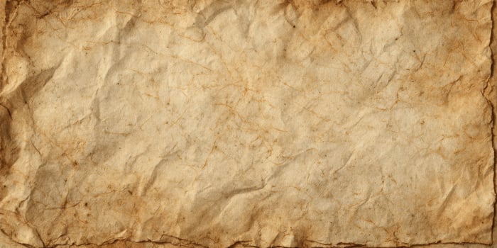 textured aged vintage paper background with wrinkles photo