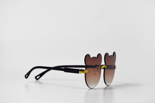 Cute Animal Glasses Close Up photo