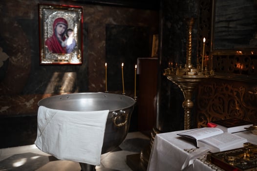 A large metal bowl photo