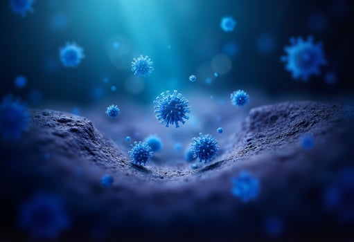 Virus Clusters in Motion photo