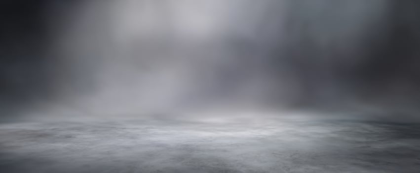 The foggy and atmospheric background creating a serene and mysterious ambiance. photo