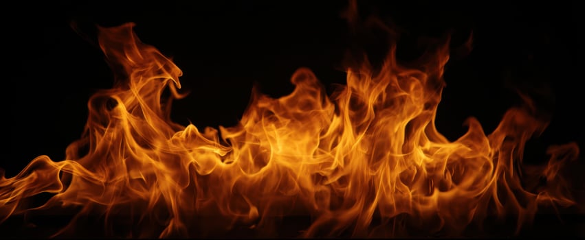 The mesmerizing dance of flames creating a captivating visual display. photo