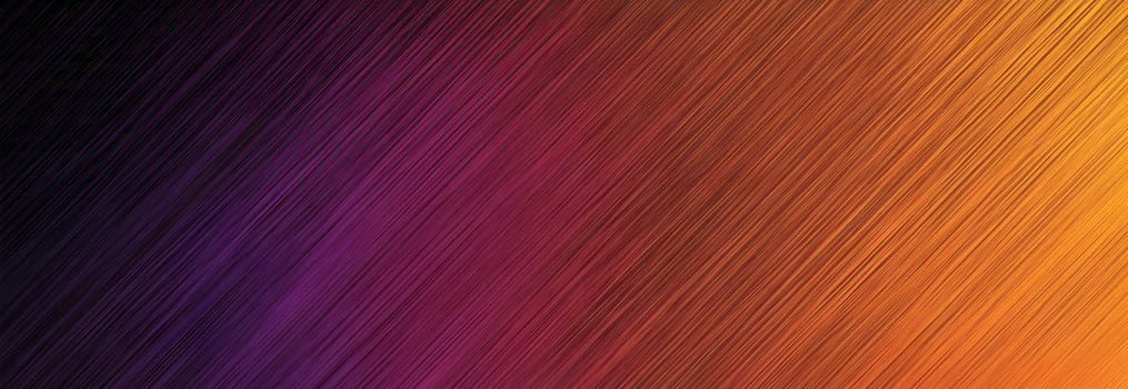 Diagonal lines gradient with textures transition from purple to orange create a dynamic background photo