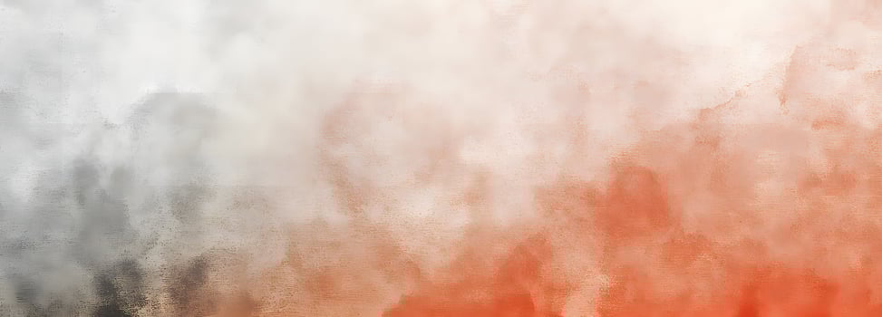 Soft gradient blends gray, white, and orange hues with subtle texture, forming an abstract canvas photo