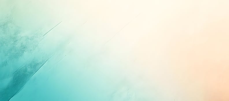 Textured pale teal gradually merges into light yellow and gentle peach hues beautifully photo