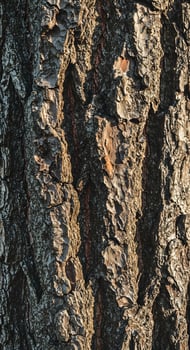 Close up tree bark texture, excellent for digital backgrounds, forest-themed print materials, or educational botanical content. photo