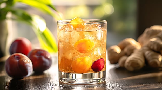 A glass of iced tea photo