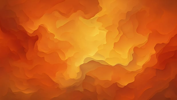 Halloween Background Abstract Orange and Yellow Swirling Texture Background Digital Art Warm Hues Fluid Design photo