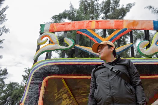 Exploring the vibrant trajineras of Xochimilco in Mexico with a local guide photo