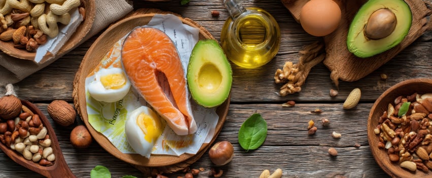 The Vibrant Collection of Healthy Ingredients for a Wholesome Meal photo