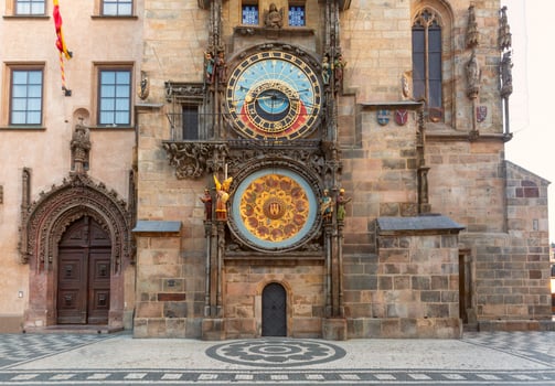 Astronomical Clock in Old Town, Prague, Czech Republic photo