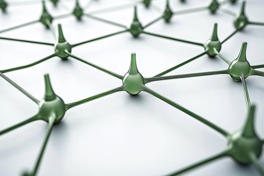Interconnected neural network model photo