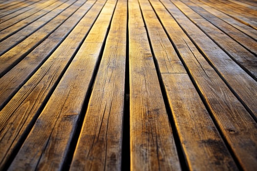 Wooden deck floorboards photo