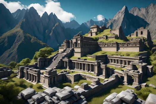 The ancient city of peru in the game photo
