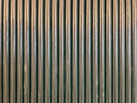 Wall Made of metal Material in Vertical Line Pattern photo