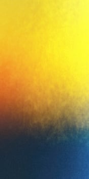 Vibrant gradient of warm yellow and deep blue textures photo