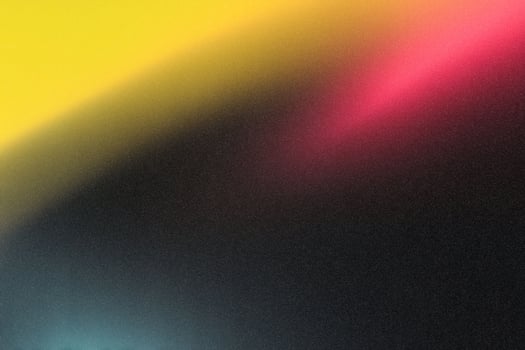 Abstract gradient background with yellow, pink, and black colors photo