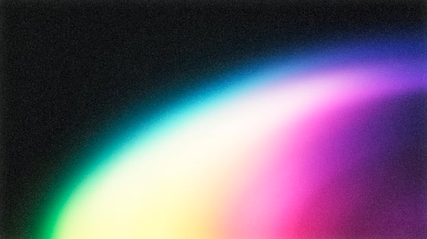 Colorful light leak gradient background creating a spectrum of vibrant colors photo
