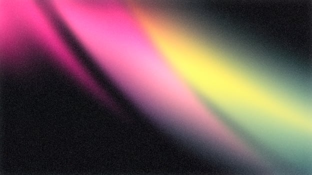 Light trails creating colorful gradient background with noise effect photo