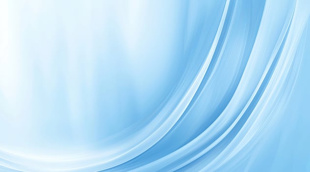 Light blue flowing curves photo