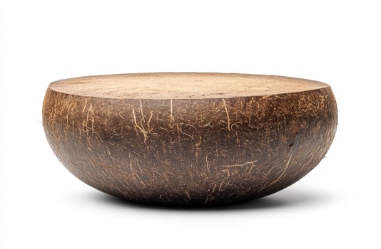 Coconut bowl, natural photo