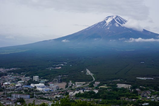 Mount Fuji Majesty in Japan photo