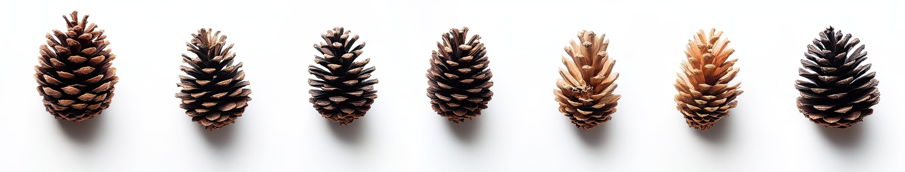 Stages of Pine Cone Growth photo