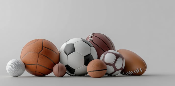 Assorted Sports Balls photo