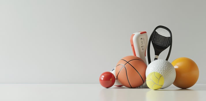 Assorted Sport Equipment Collection photo