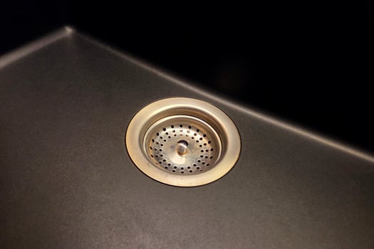 Modern Kitchen Sink with Stainless Steel Drain for Home Design photo