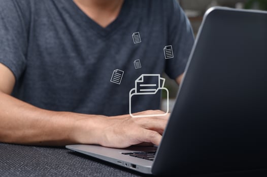 Individuals Embracing Digital Documents for Enhanced Workflow Options photo