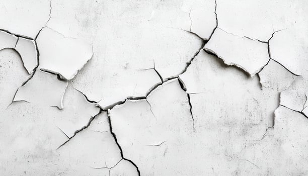 Cracked vintage concrete wall with peeling paint texture urban setting low resolution image photo