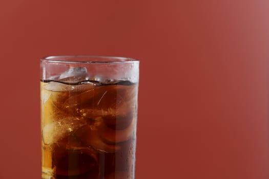 Carbonated water in glass fizzy photo