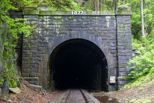 East Portal of the Historic Hoosac Tunnel in Western MA photo