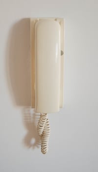 Retro Wall Mounted Intercom Telephone Device photo