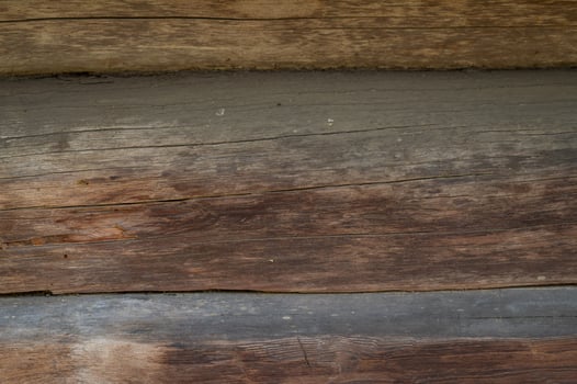 Old weathered wooden texture with natural cracks photo