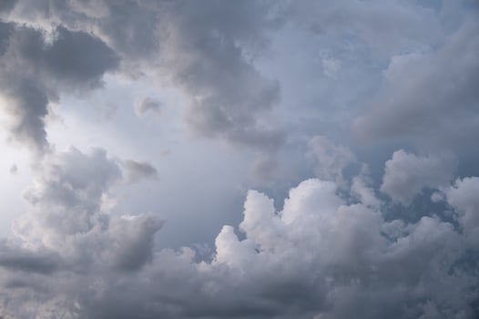 The sky when the storm is coming. photo